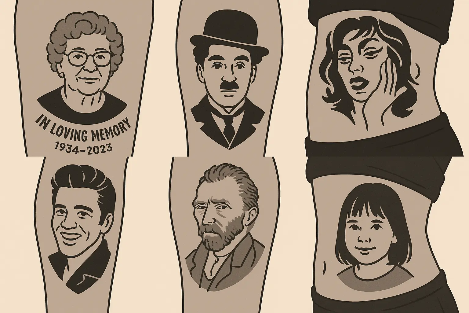 25 Portrait Tattoo Ideas That Will Transform Your Body Art Vision Forever