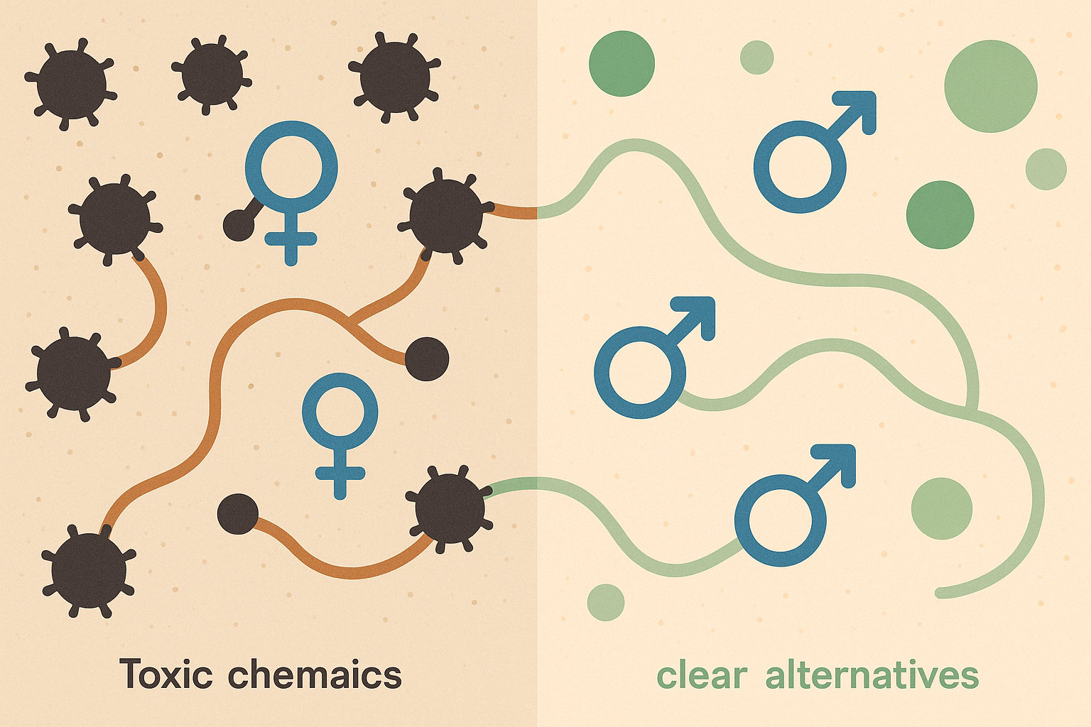 Environmental toxins affecting relationships