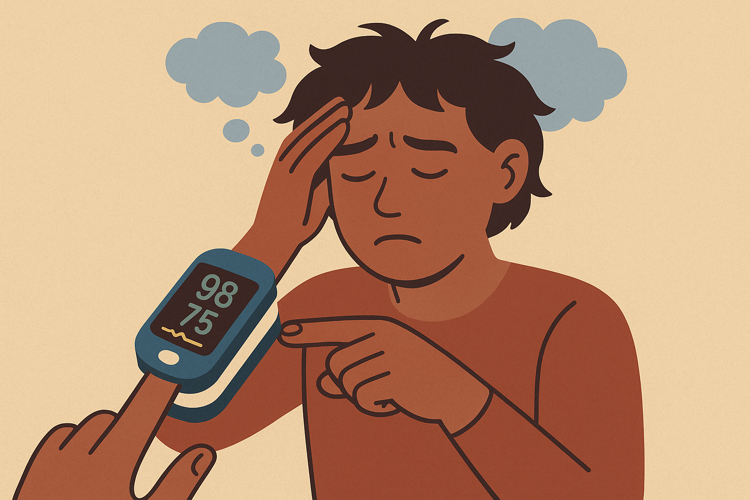 Silent hypoxemia detection