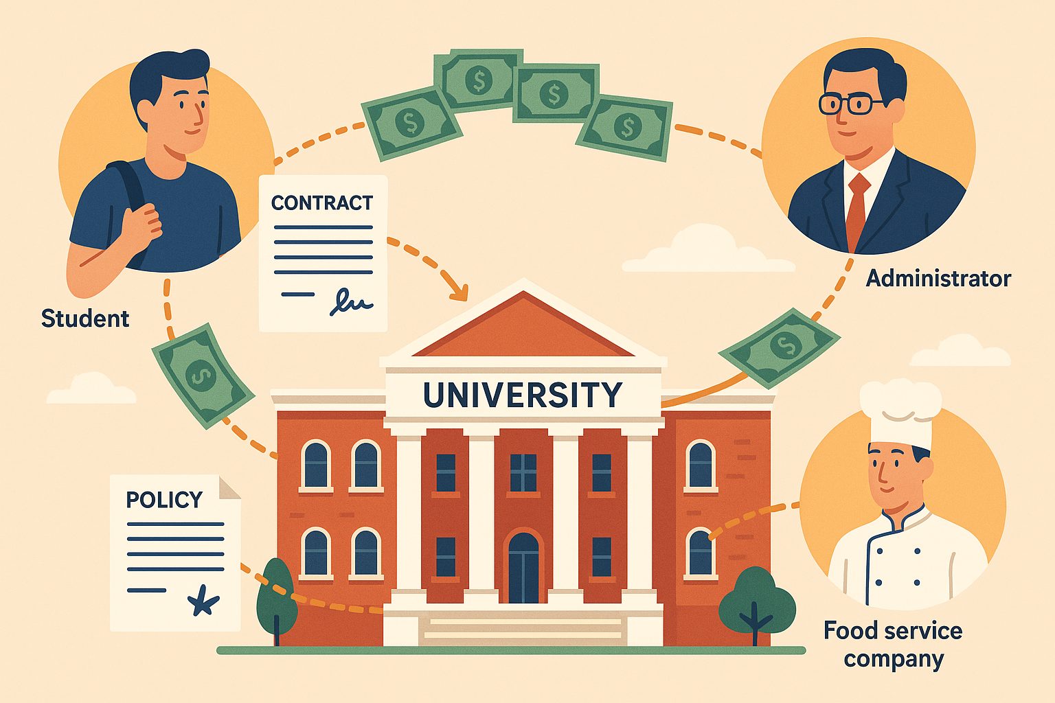 University food service politics