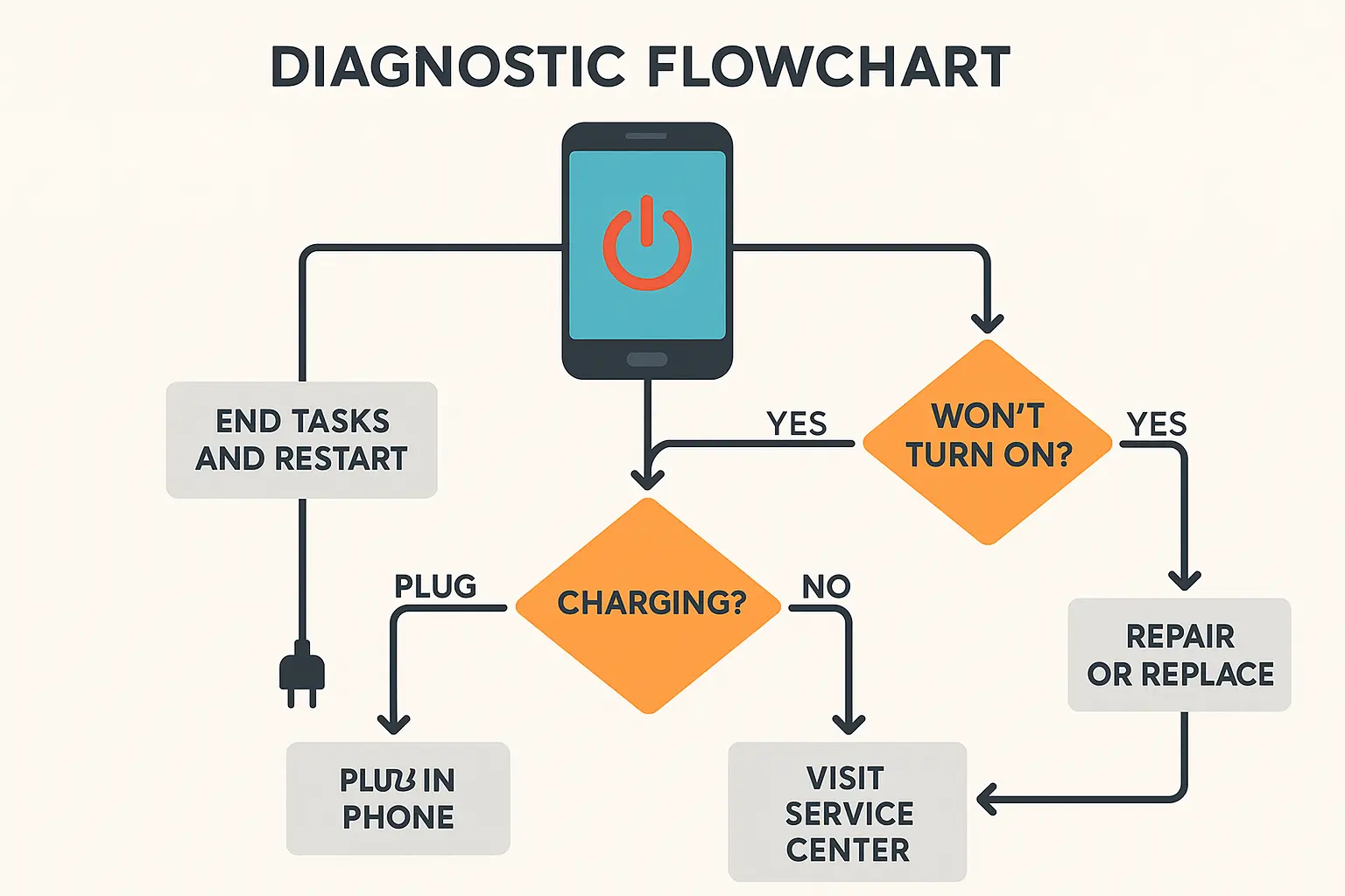 Android phone troubleshooting frozen screen issues