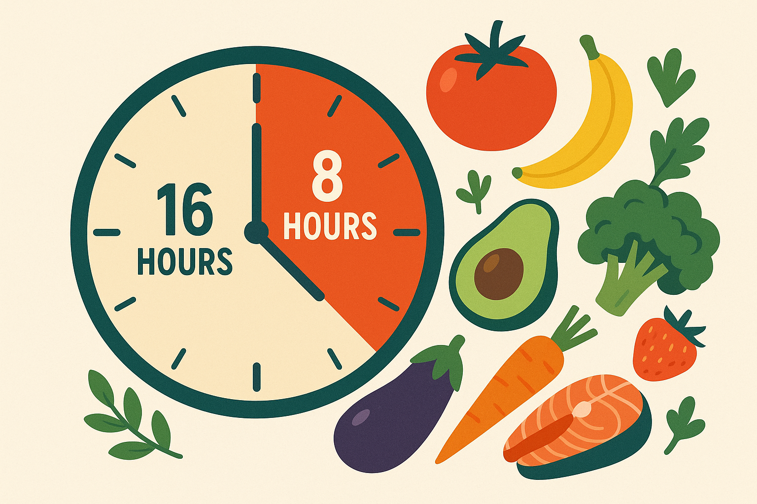 16/8 intermittent fasting meal plan overview