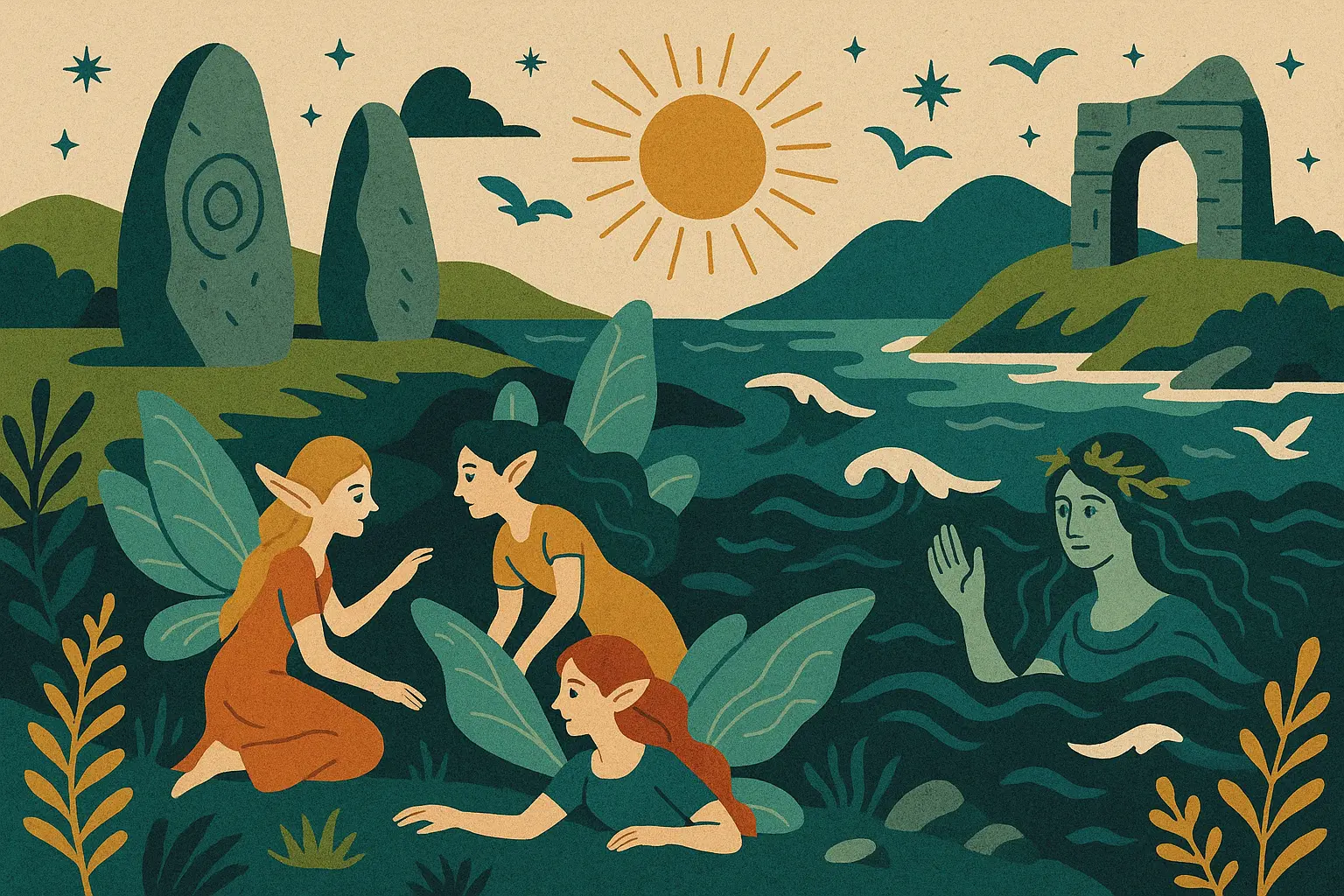 Regional French folk tales and traditions