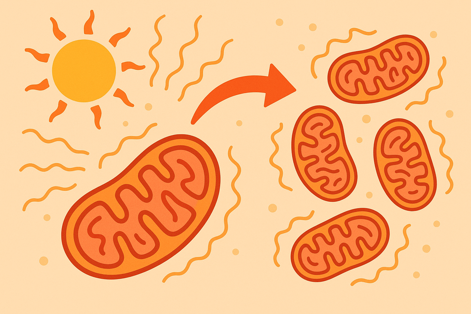 Mitochondrial adaptation under heat stress