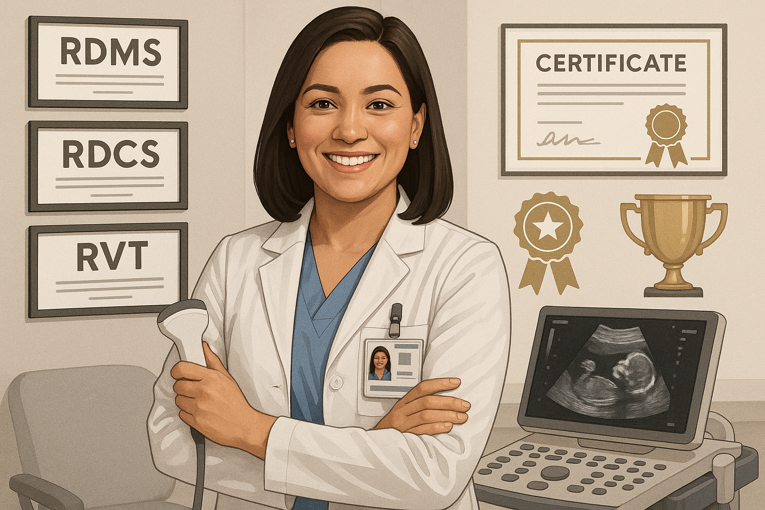 Professional ultrasound technician career planning